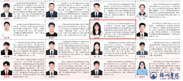 宋佳轩入选广西100名国家奖学金优秀获奖学生代表名录